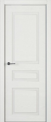 Межкомнатная дверь Комфорт ЛШ73 Шпон+эмаль (закрытая пора), Белый, 600/700/800/900*2000 мм.